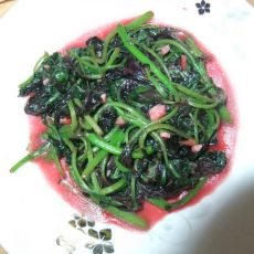 炒苋菜的做法