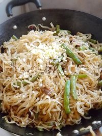 家常扁豆焖面的做法