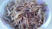 姜丝肉的做法