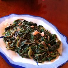 芝麻酱拌苋菜的做法