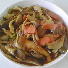 蘑菇炒火腿的做法