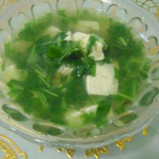 小白菜豆腐汤的做法 小白菜豆腐汤的做法