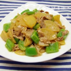肉炒青椒土豆片的做法 肉炒青椒土豆片的做法