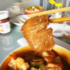 猴头菇鲜虾烧豆腐的做法
