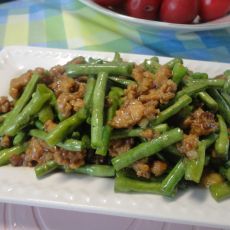 长豆角炒肉末的做法 长豆角炒肉末的做法