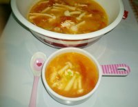 番茄鸡蛋蘑菇浓汤的做法