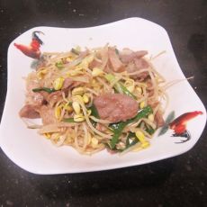 豆芽炒肉片的做法 豆芽炒肉片的做法