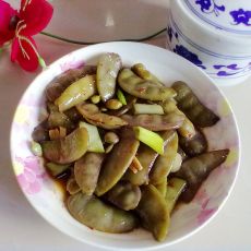 清炒扁豆的做法