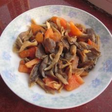 番茄炒蘑菇的做法