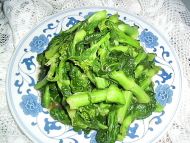 家常青菜柳的做法