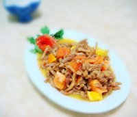 香橙酸甜肉丝的做法