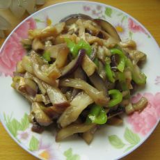 尖椒茄丝的做法