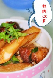 酥肉江笋的做法