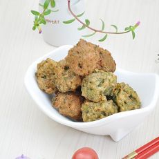 绿豆萝卜素丸子的做法