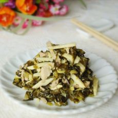 雪菜冬笋炒肉丝的做法