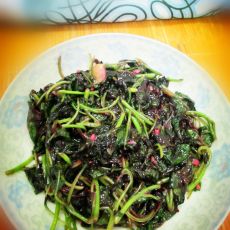 蒜香苋菜的做法