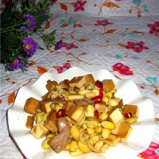 黄豆芽炒香干的做法 黄豆芽炒香干的做法