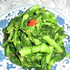 家常青菜柳的做法