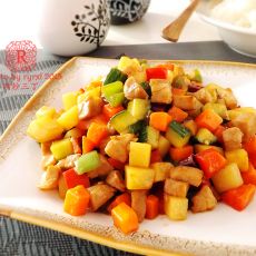 肉炒三丁的做法