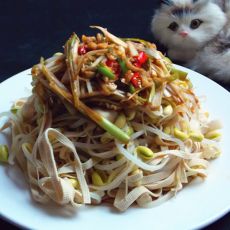 凉拌豆芽的做法