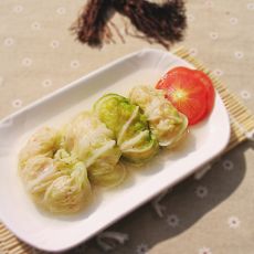 白菜虾仁卷的做法 白菜虾仁卷的做法