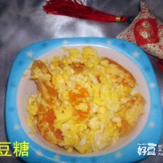 桔子炒鸡蛋的做法