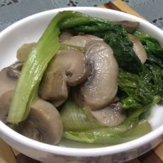 蘑菇生菜的做法