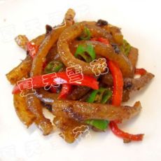 小炒猪皮的做法 小炒猪皮的做法