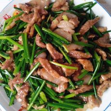 蒜苔炒肉丝的做法 蒜苔炒肉丝的做法