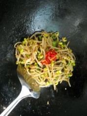 干煸黄豆芽的做法
