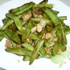 干煸肉粒扁豆的做法 干煸肉粒扁豆的做法