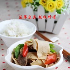 尖椒豆皮的做法 尖椒豆皮的做法