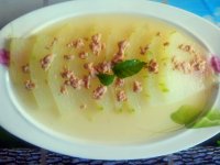 肉末蒸冬瓜的做法