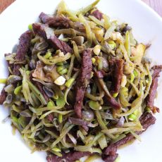 扁豆炒牛肉的做法 扁豆炒牛肉的做法