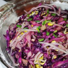 甘蓝豆芽菜的做法