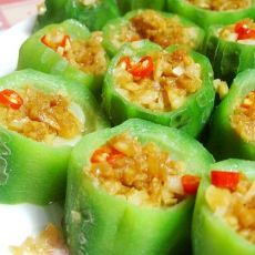 蒜蓉蒸丝瓜的做法 蒜蓉蒸丝瓜的做法