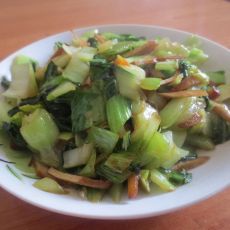 豆腐干大青菜的做法