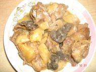 红烧大骨头土豆香菇的做法