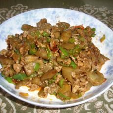 肉沫茄子的做法 肉沫茄子的做法