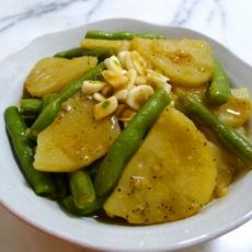 土豆炖扁豆的做法 土豆炖扁豆的做法
