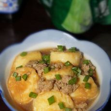 肉末日本豆腐的做法 肉末日本豆腐的做法