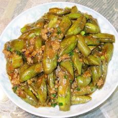 肉沫青茄子的做法 肉沫青茄子的做法