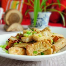 麻辣煎豆腐的做法 麻辣煎豆腐的做法