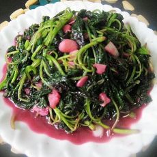 [首发]蒜味苋菜-首发的做法