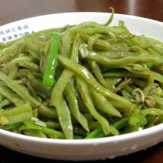 姜茸扁豆丝的做法