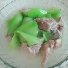 丝瓜排骨汤的做法