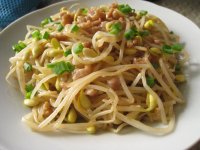 肉末豆芽的做法