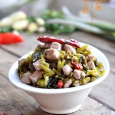 雪里红炒肉的做法 雪里红炒肉的做法
