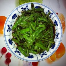 下酒菜·--家常扁豆的做法 下酒菜·--家常扁豆的做法