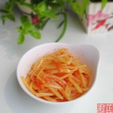 【首发】茄汁土豆丝的做法 【首发】茄汁土豆丝的做法